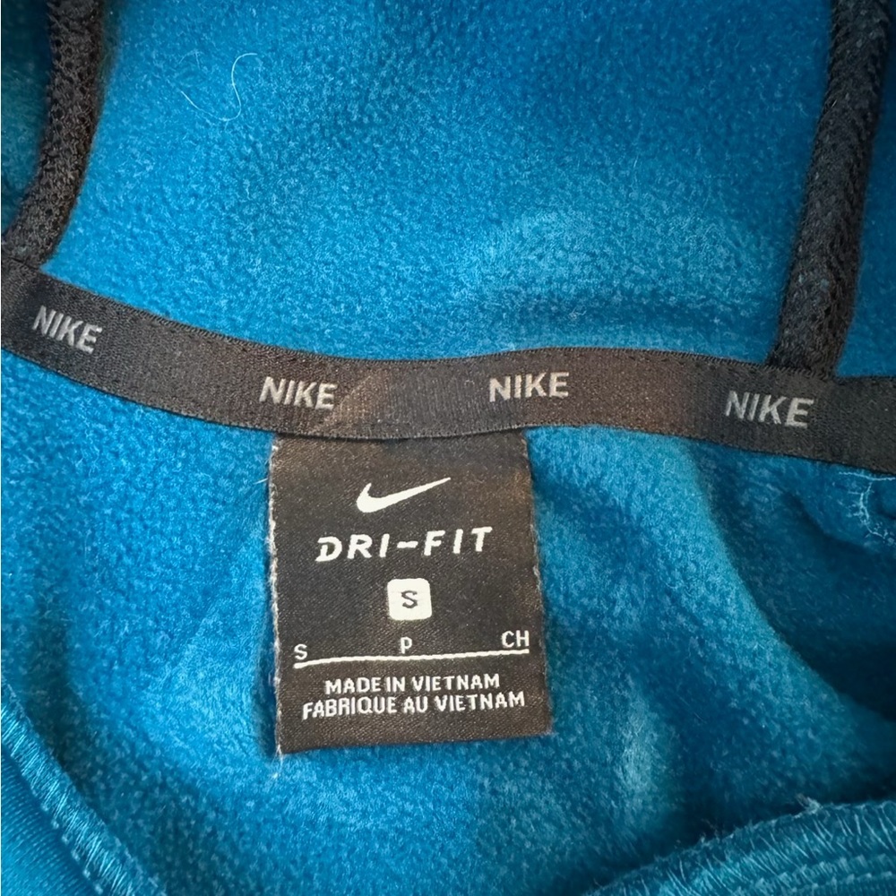 Men's Nike Teal Dri-FIT Hoodie Size Small - Picture 3 of 7